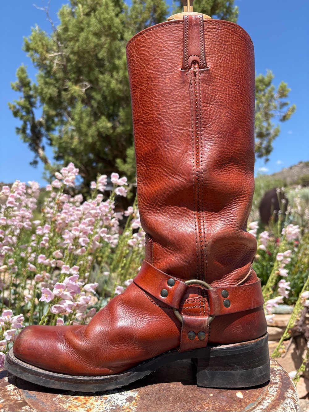 FRYE 🇺🇸15R Harness Boots Just Resoled - Picture 3 of 16